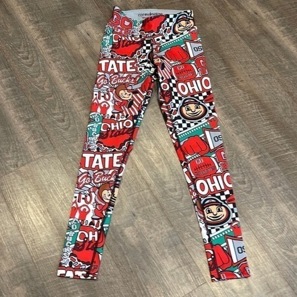 Cory paige design Ohio State buckeyes leggings